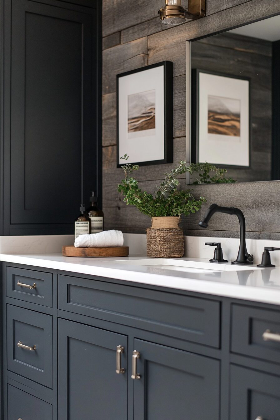 29 Moody Bathroom Ideas to Create a Perfectly Luxurious Bathroom Oasis 3 moody bathroom