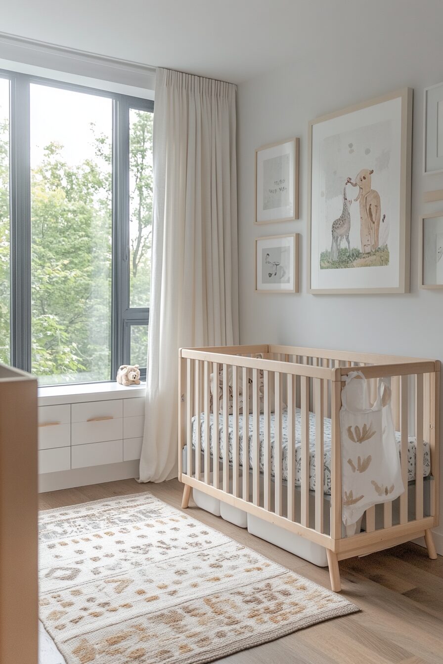 29 Modern Minimalist Baby Room Ideas to Create a Bright and Airy Nursery 23 Modern Minimalist Baby Room