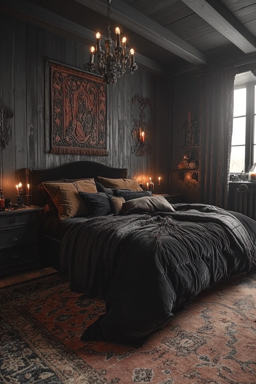29 Grunge Bedroom Ideas to Add a Touch of Attitude and Comfort 12 Grunge Bedroom