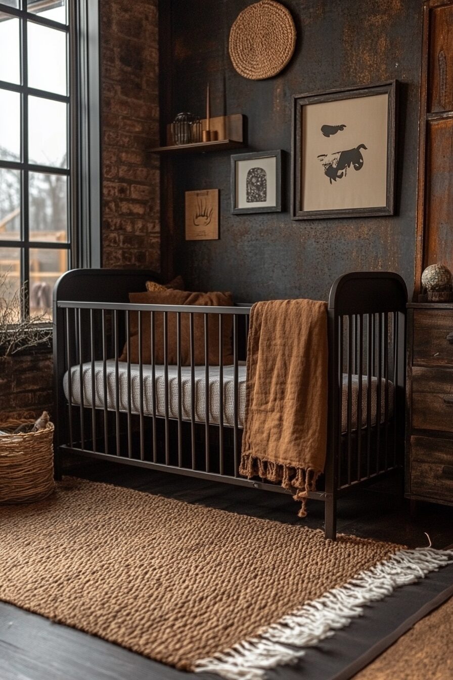 29 Industrial Chic Baby Room Ideas to Make Your Nursery Stand Out with Style 28 Industrial Chic Baby Room