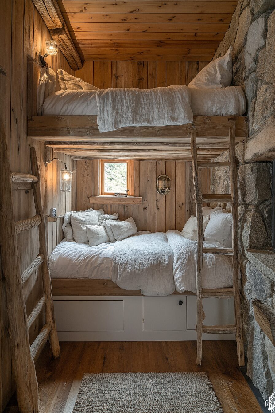 29 Small Cabin Interiors That Will Make You Fall in Love with Compact Living 1 small cabin interiors