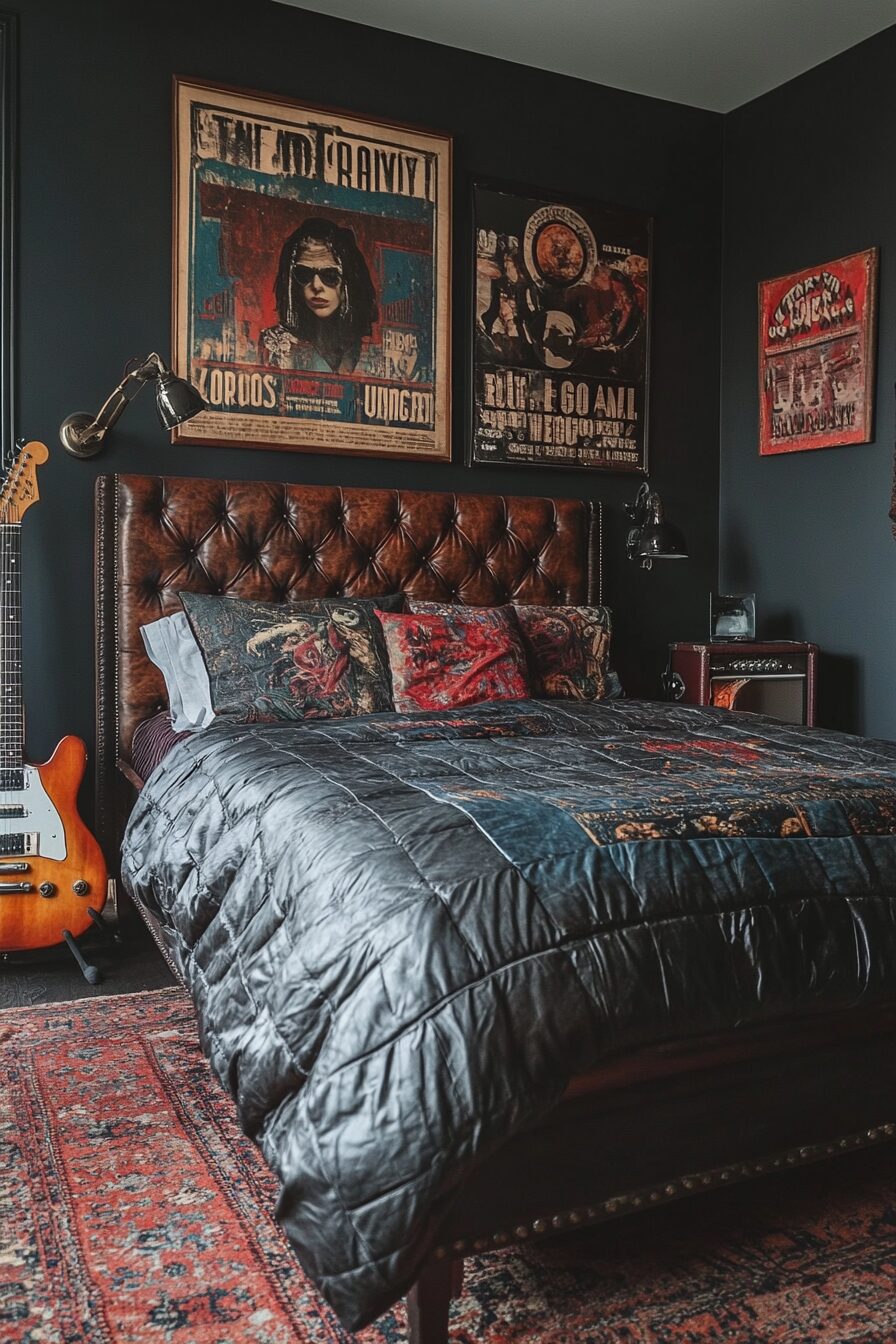 29 Grunge Bedroom Ideas to Add a Touch of Attitude and Comfort 4 Grunge Bedroom