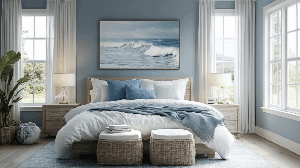 29 Coastal Bedrooms Designs to Bring the Beach Vibes Into Your Home 4 coastal bedrooms