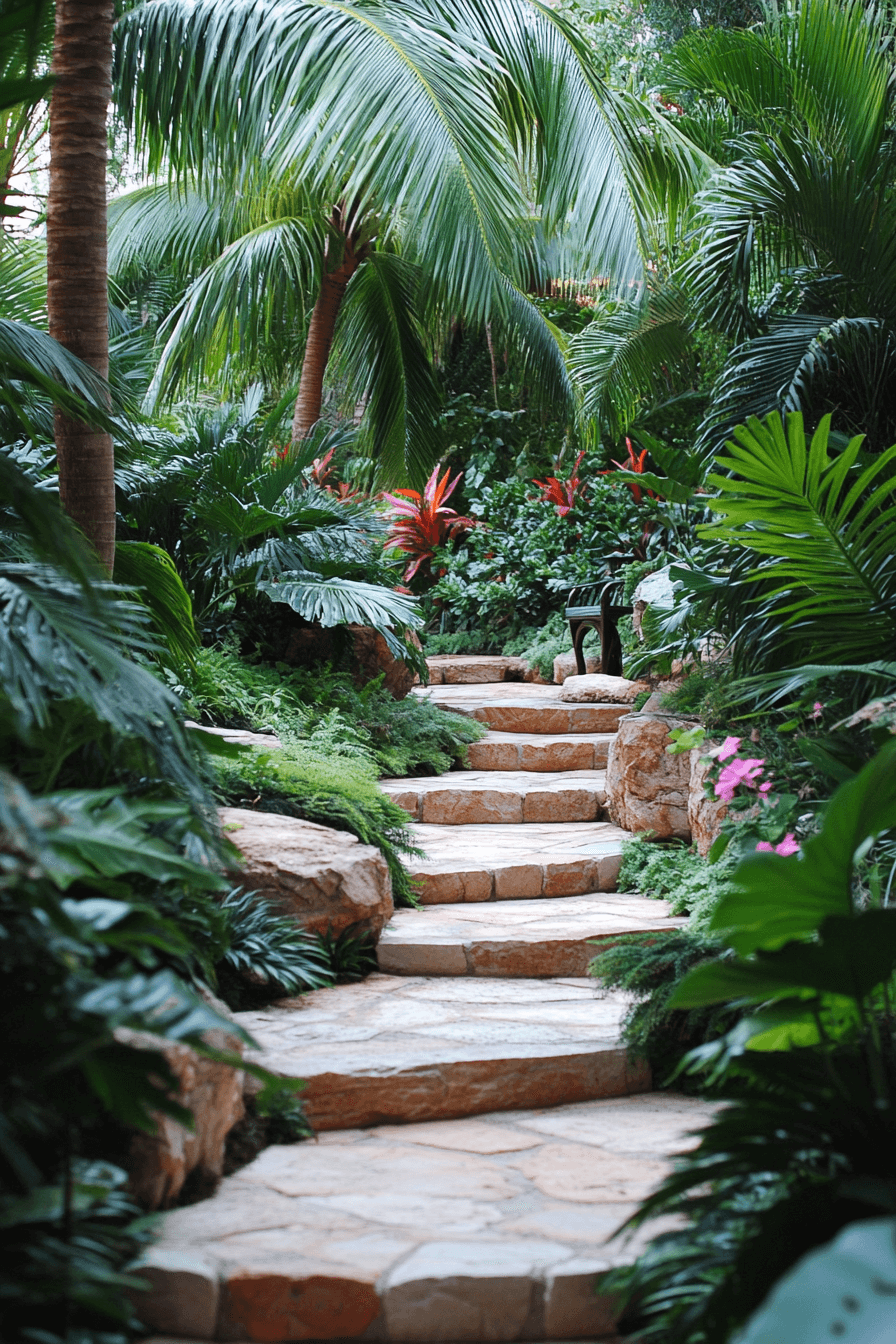 29 Tropical Landscape Design Elements to Create a Breezy Backyard Retreat 1 tropical landscape design