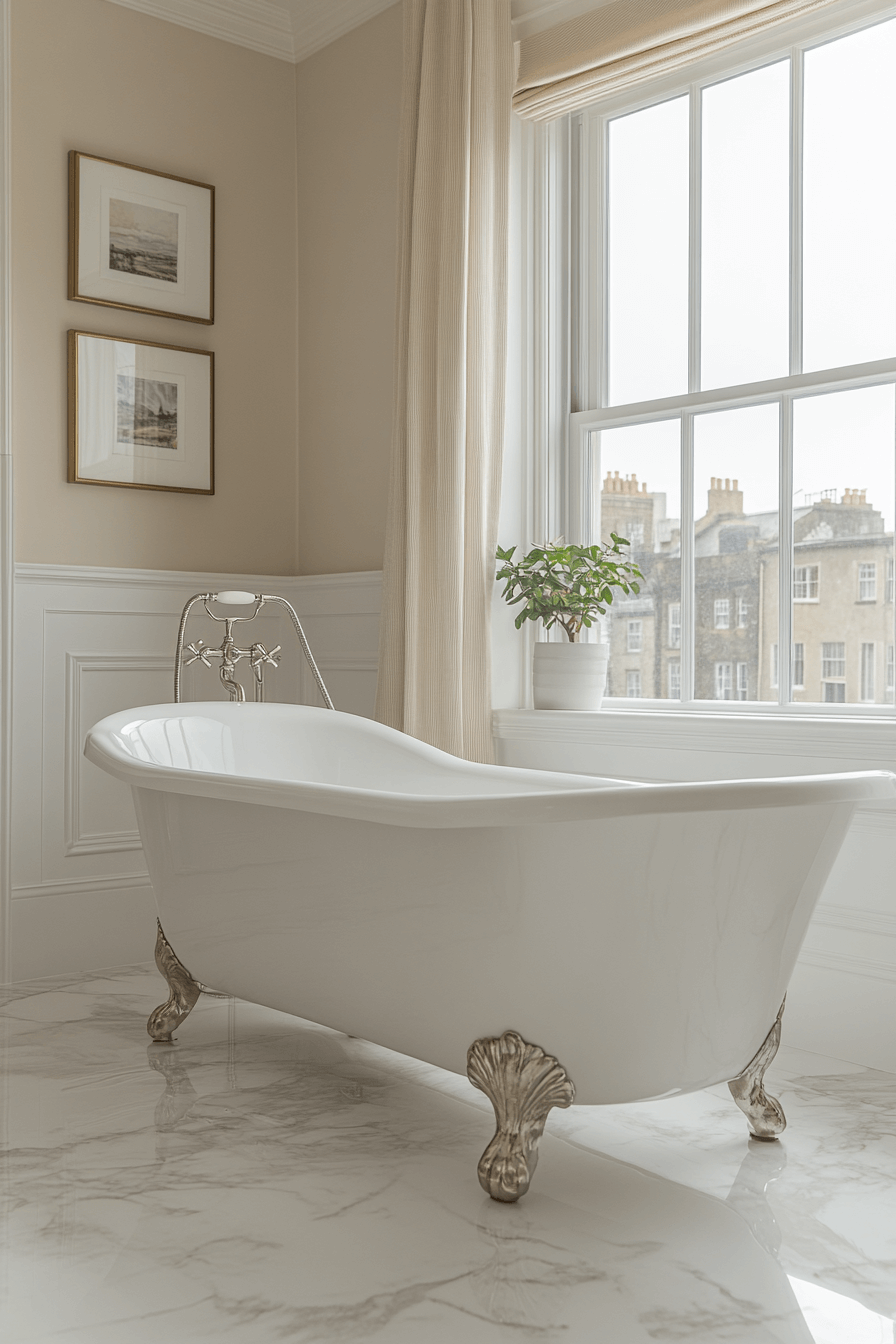 29 Modern Victorian Bathroom Upgrades That Add Instant Glamour 1 modern victorian bathroom