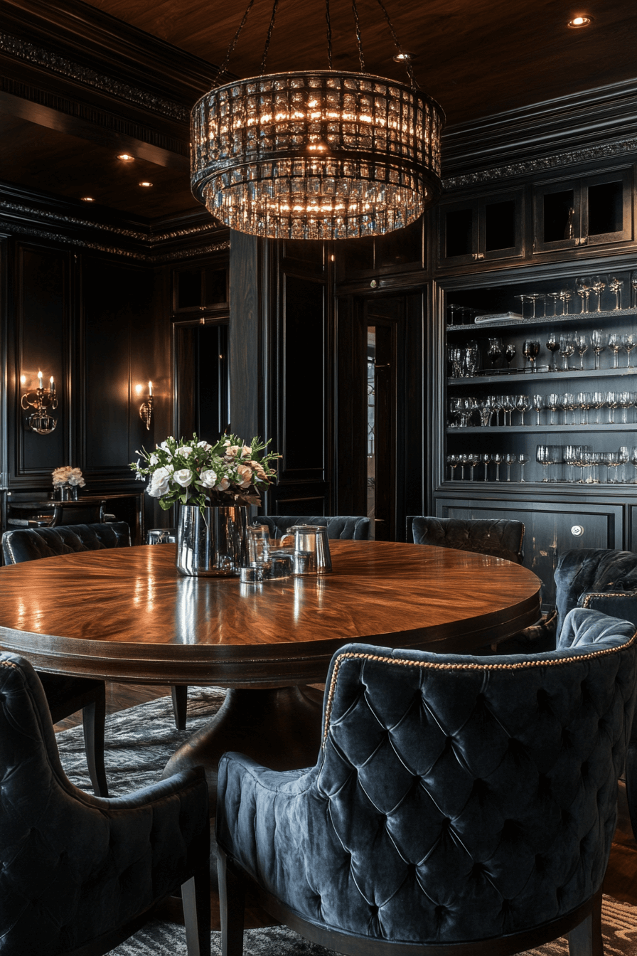 29 Moody Vintage Dining Room Aesthetics That Celebrate Classic Comfort 1 moody vintage dining room