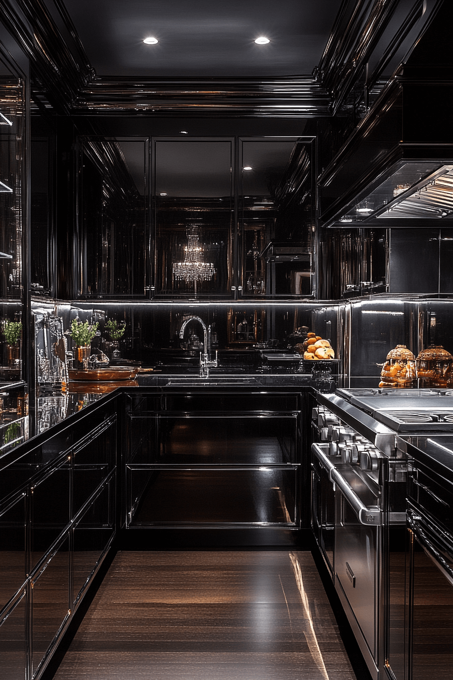 29 Dark Kitchen Aesthetic Touches to Create Your Dream Culinary Retreat 1 dark kitchen aesthetic