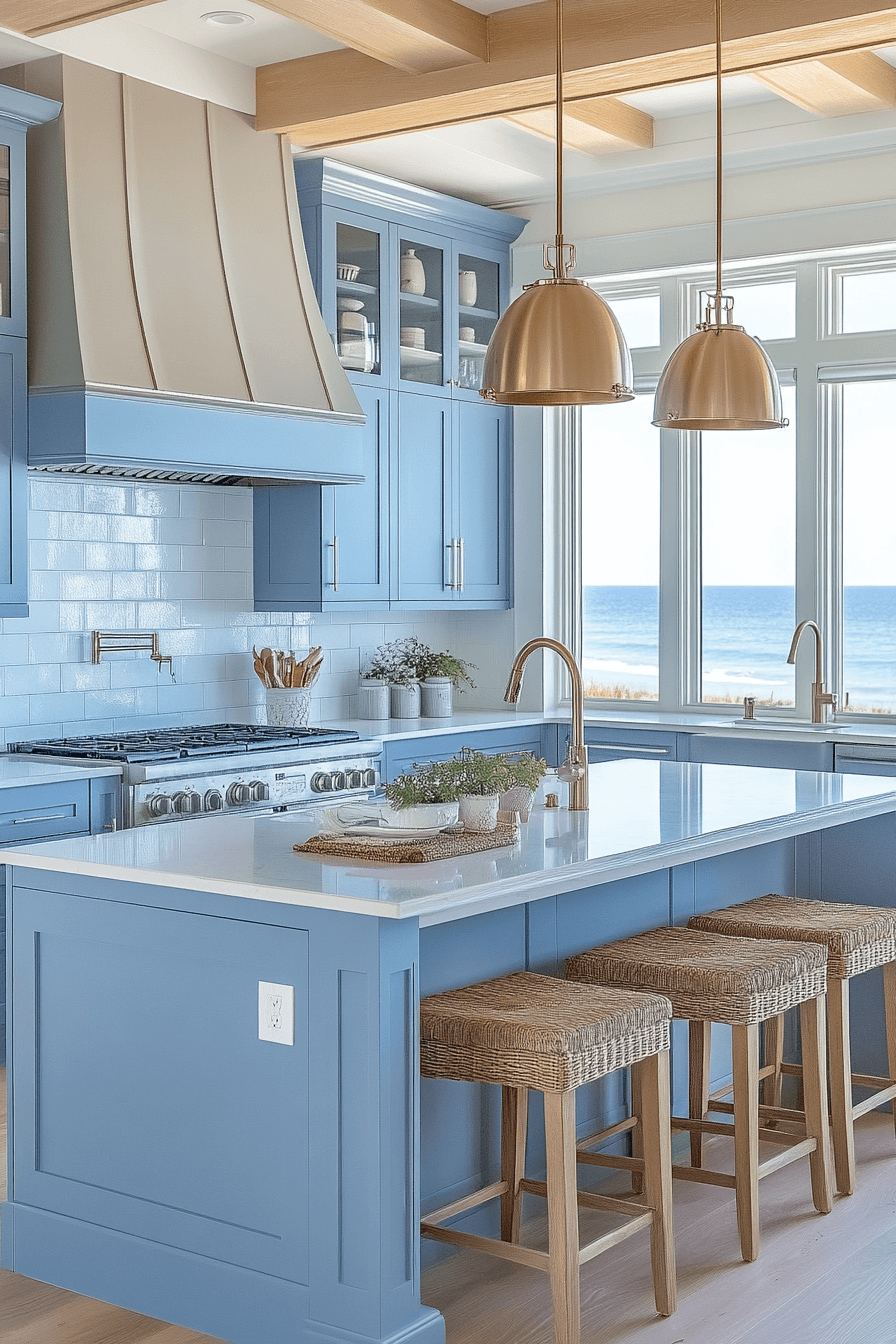 29 Coastal Cottage Kitchen Designs That Capture Breezy Charm 1 coastal cottage kitchen