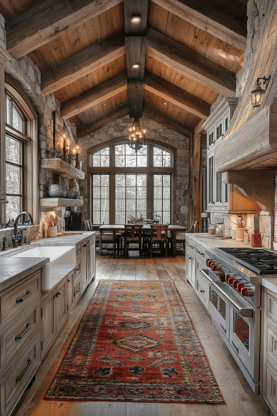29 Cabin Kitchens That Blend Rustic Charm with Modern Style 1 cabin kitchens