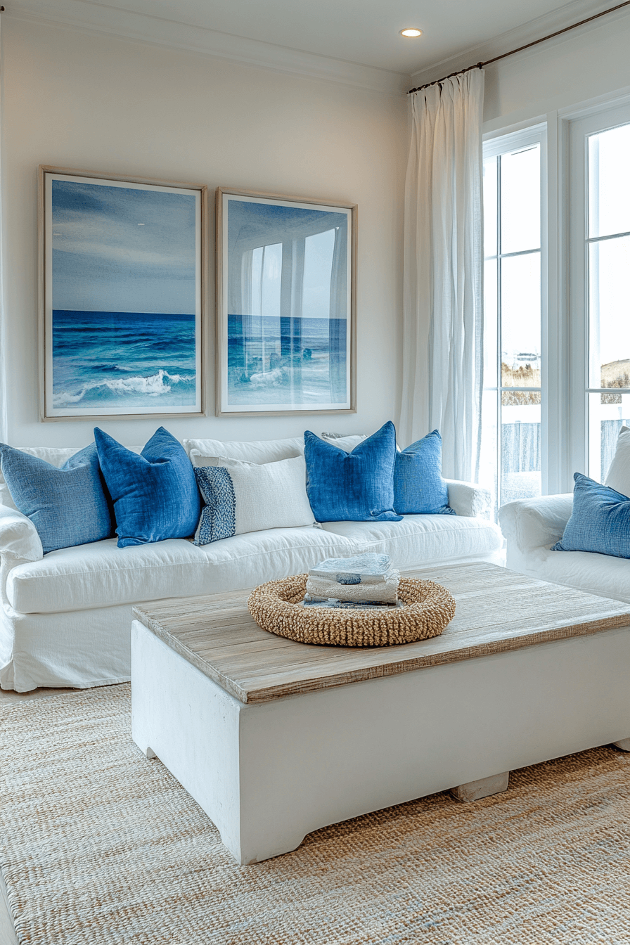 29 Coastal Cottage Living Room Decor Ideas That Spark Joy 1 coastal cottage living room