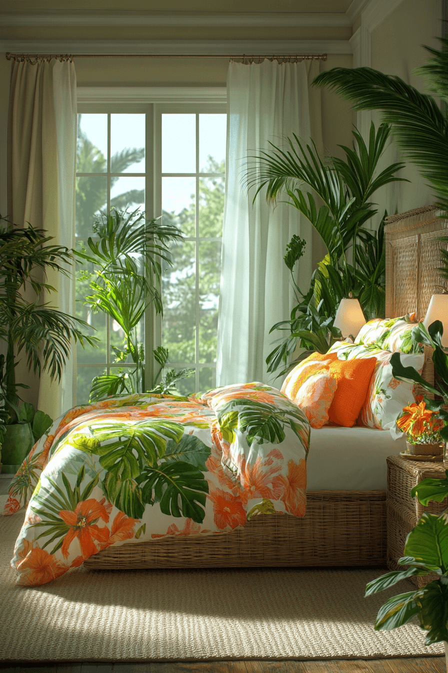 29 Botanical Bedrooms That Embrace Green Living in Style 1 botanical bedrooms