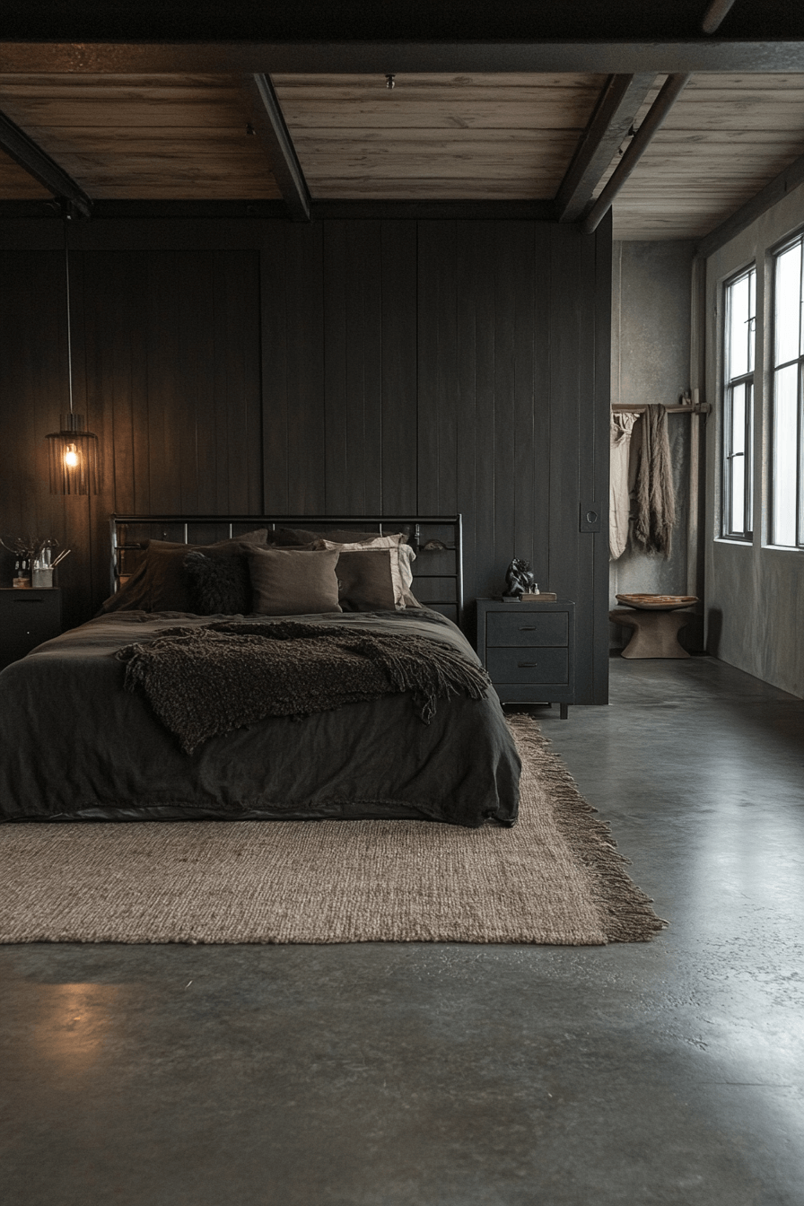 29 Industrial Bedroom Design Inspirations That Feel Fresh and Functional 1 industrial bedroom design