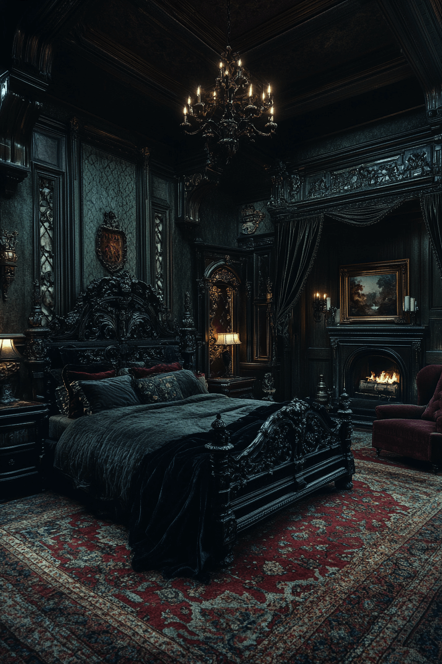 29 Moody Vintage Bedroom Ideas to Add Personality and Comfort to Your Room 1 moody vintage bedroom