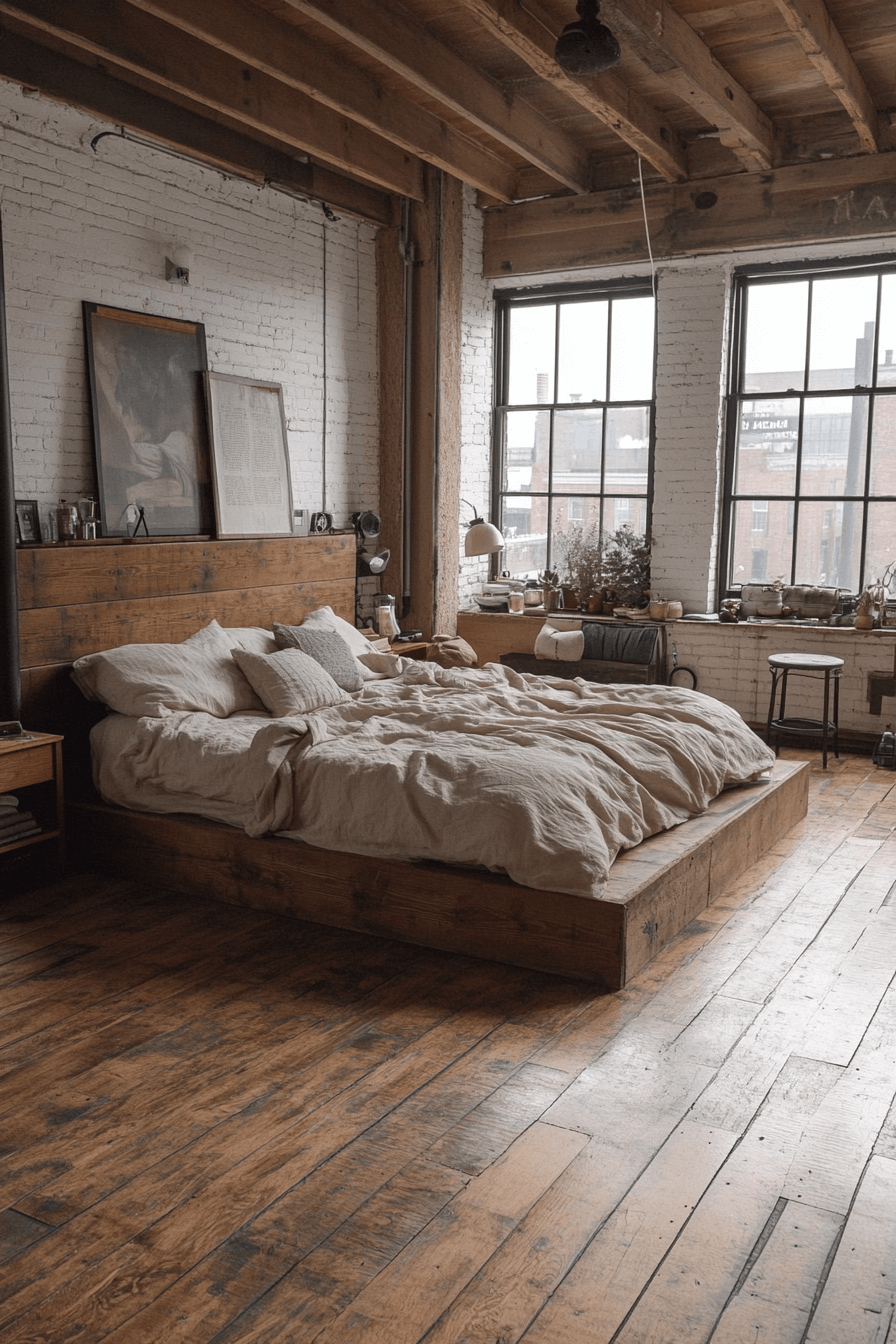 29 Industrial Bedroom Design Inspirations That Feel Fresh and Functional 10 industrial bedroom design