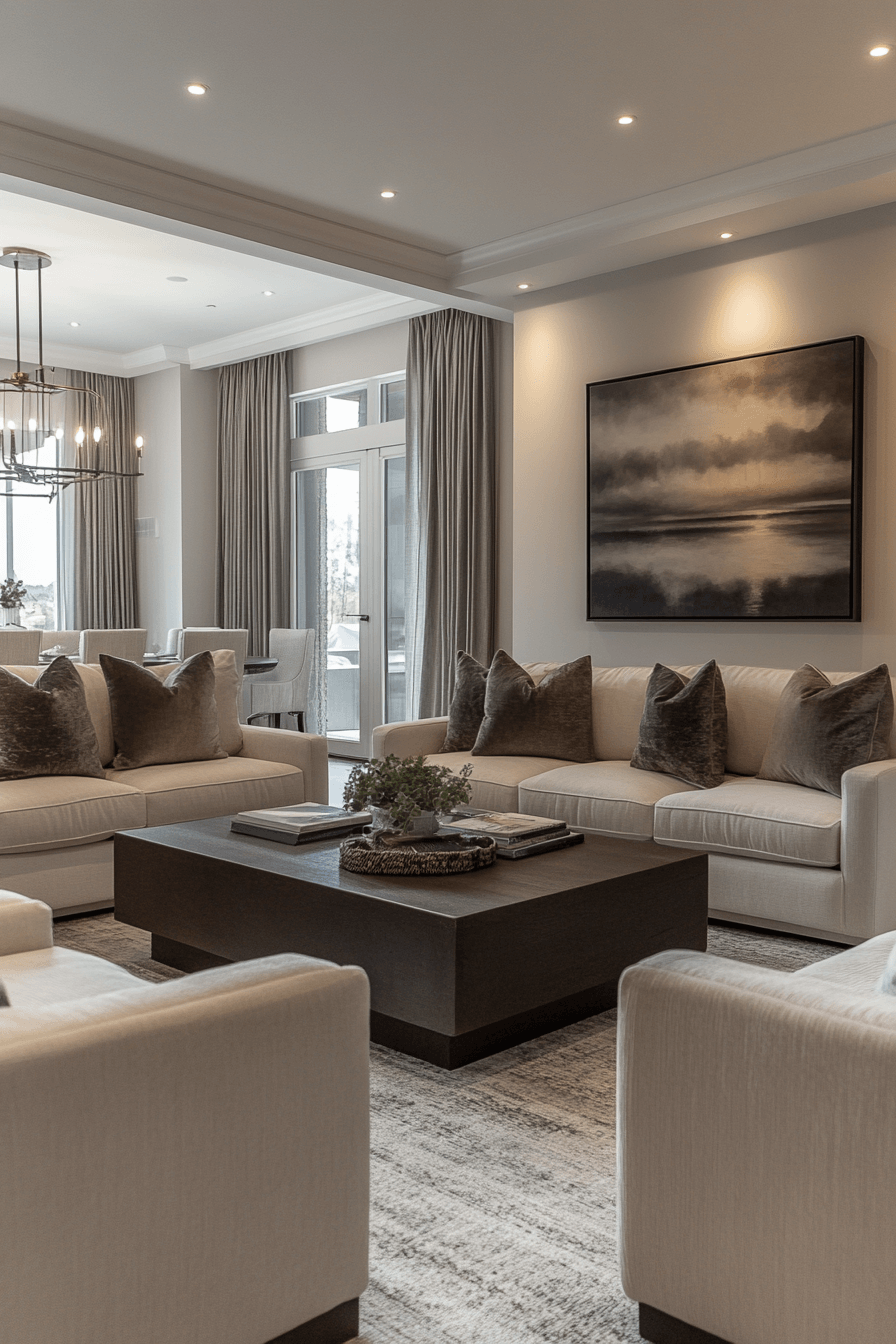 29 Moody Neutral Living Room Inspirations for a Perfectly Balanced Living Area 10 moody neutral living room