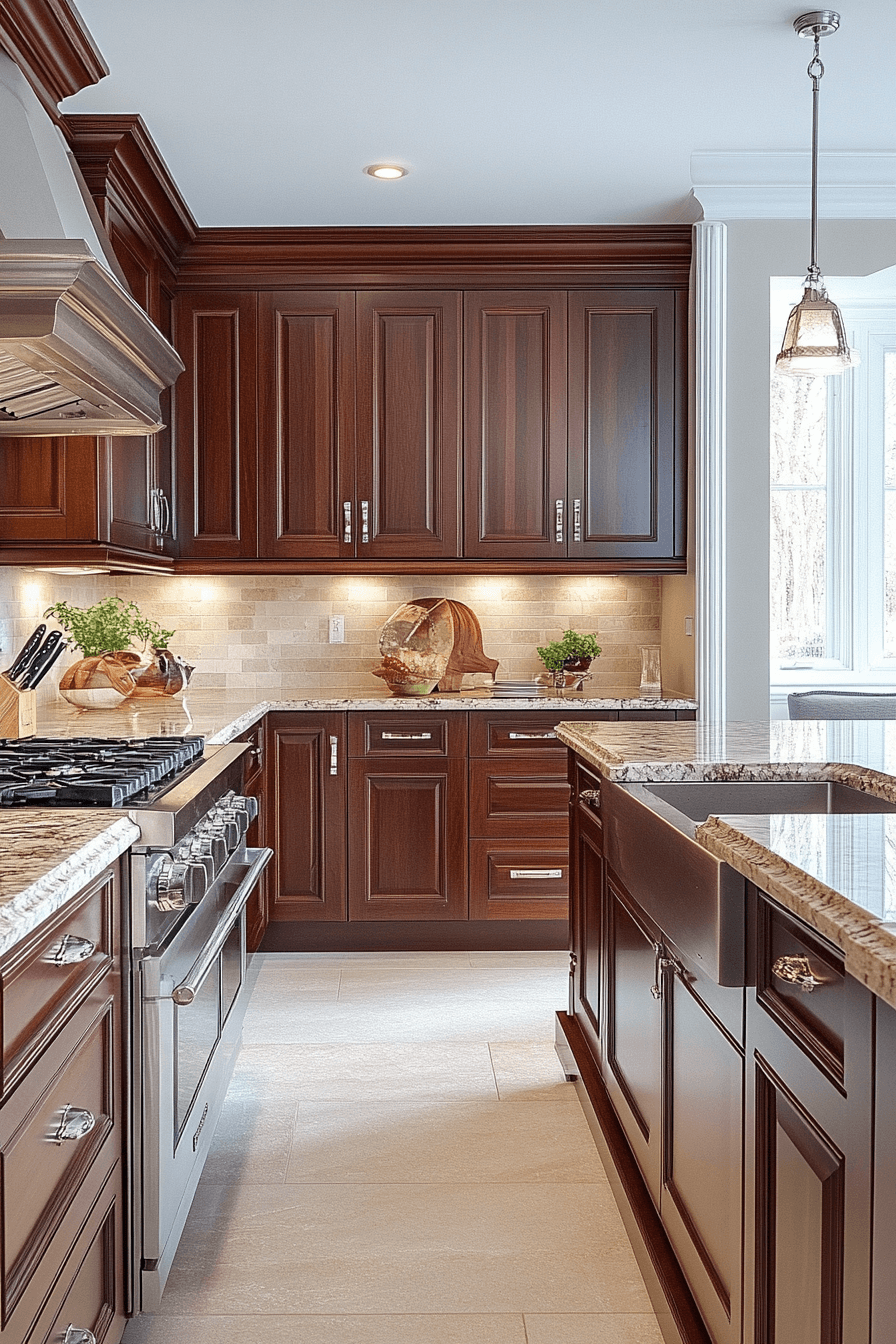 29 Moody Kitchen Cabinets to Embrace Rich Tones and Timeless Style 10 moody kitchen cabinets
