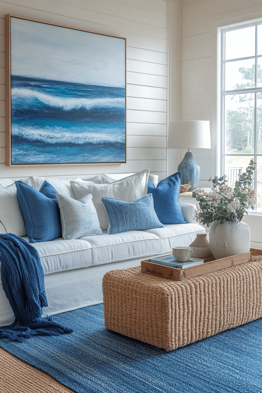 29 Coastal Cottage Living Room Decor Ideas That Spark Joy 11 coastal cottage living room