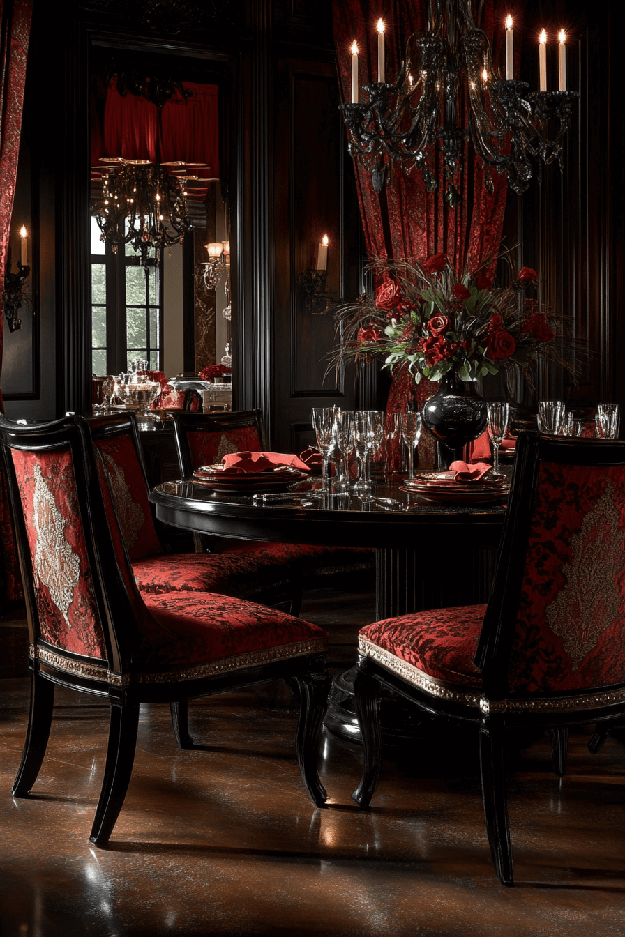 29 Moody Vintage Dining Room Aesthetics That Celebrate Classic Comfort 11 moody vintage dining room