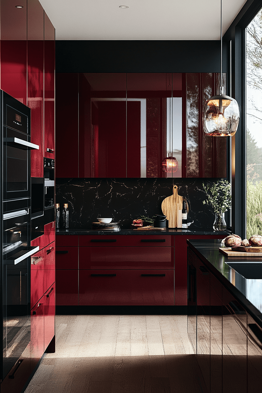 29 Cherry Kitchen Cabinets to Refresh Your Space with Classic Appeal 11 Cherry Kitchen Cabinets