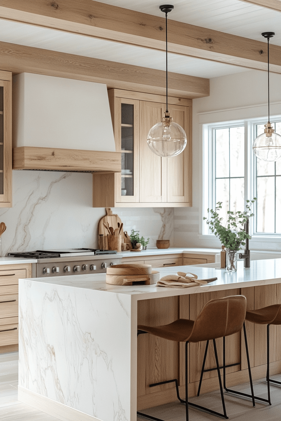 29 Birch Kitchen Cabinets That Pair Beautifully with Any Palette 11 Birch Kitchen Cabinets