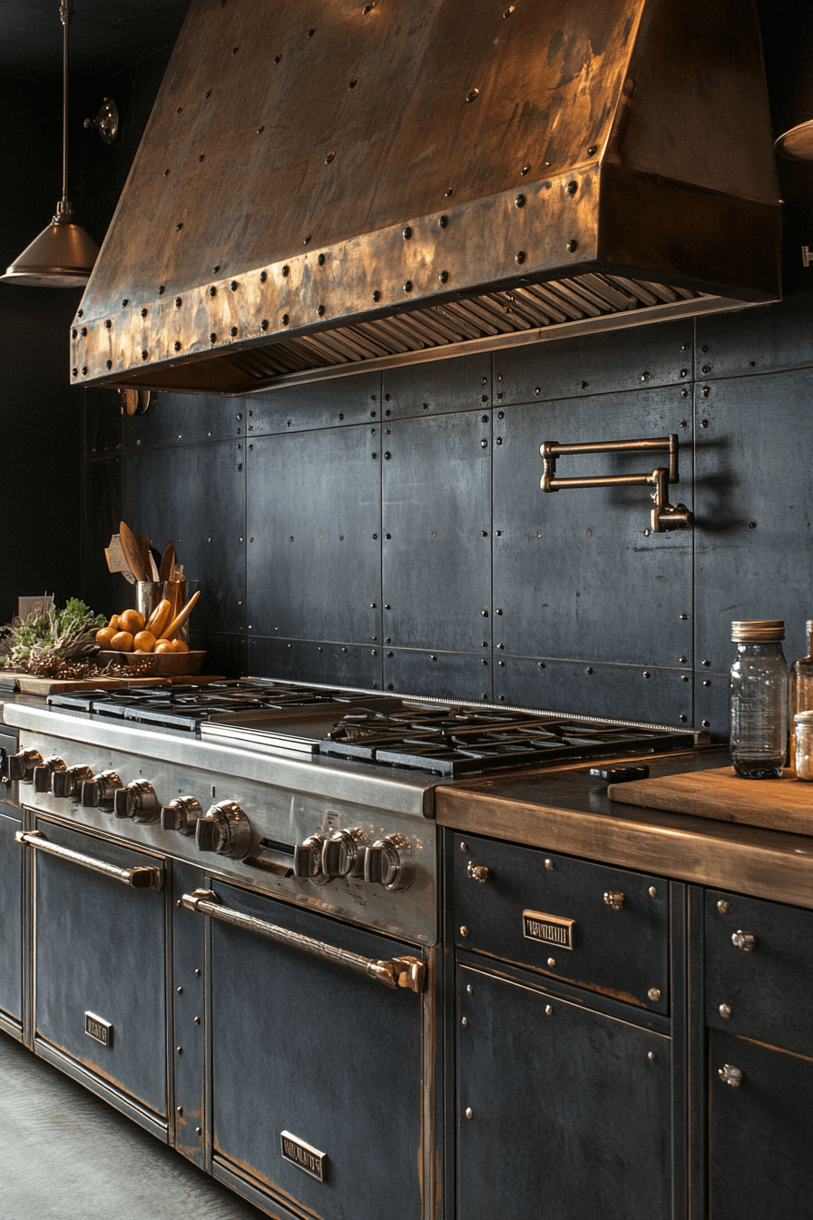 29 Industrial Kitchen Ideas That Channel Downtown Loft Vibes 11 industrial kitchen ideas