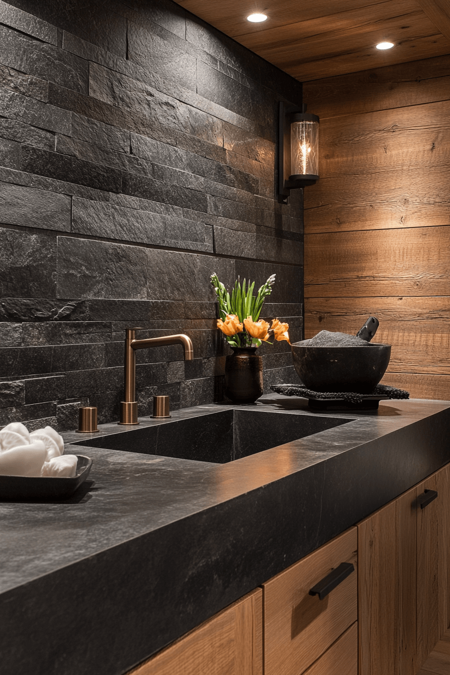 29 Stone Wall Interior Concepts That Make Your Space Stand Out 12 stone wall interior