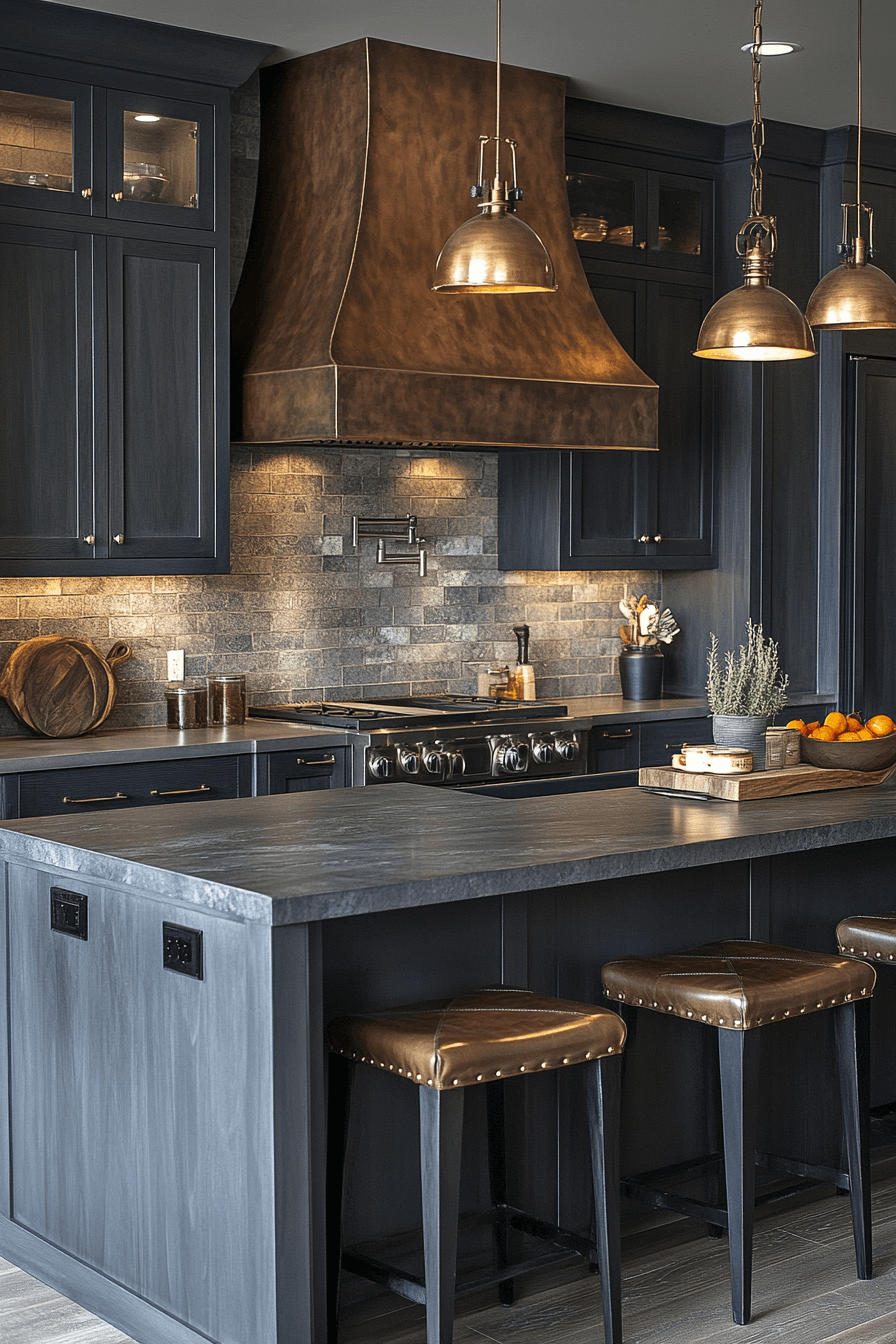 29 Dark Kitchen Aesthetic Touches to Create Your Dream Culinary Retreat 12 dark kitchen aesthetic