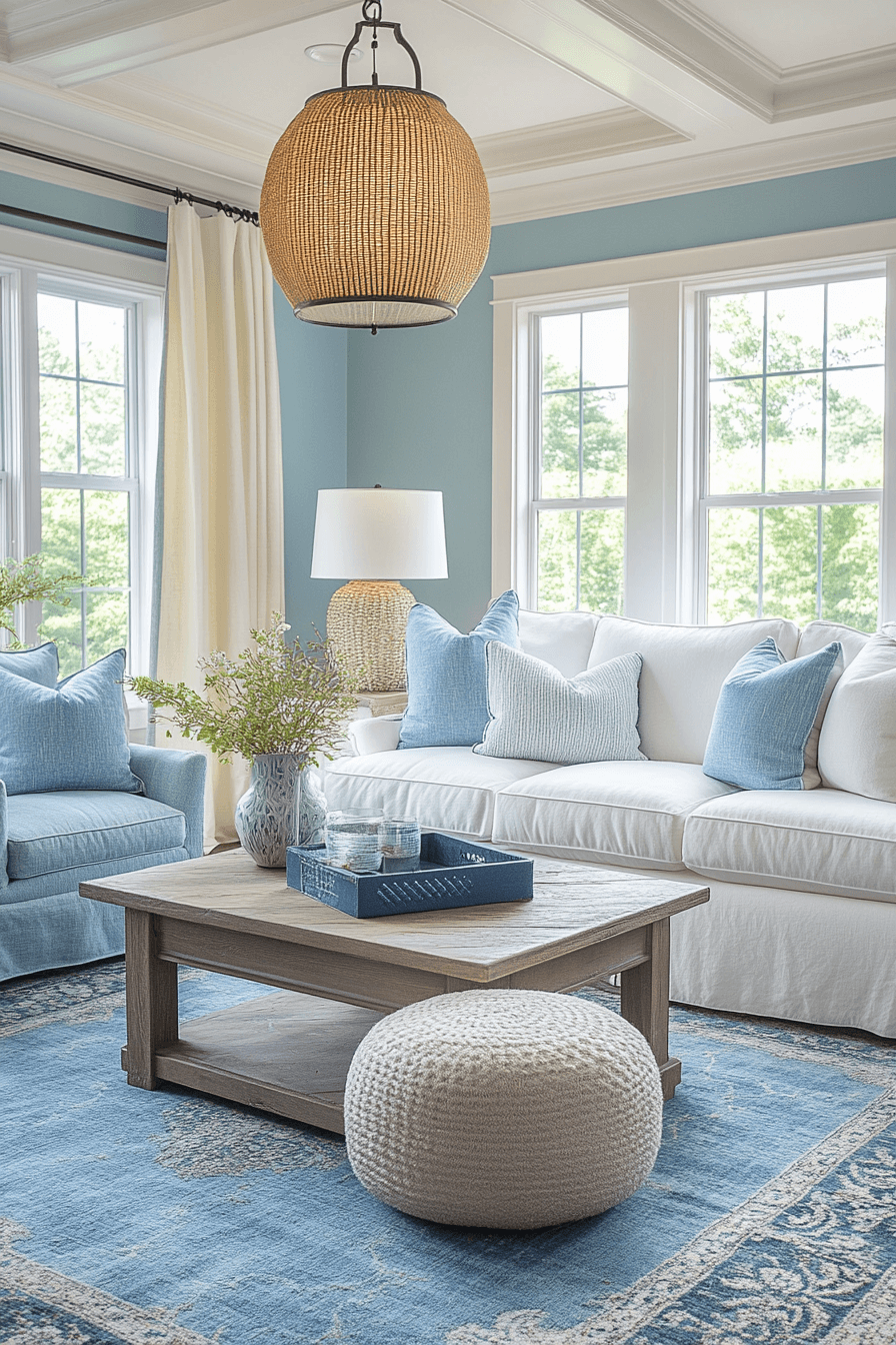 29 Blue Living Room Decor Ideas That Brighten Without Overwhelming 12 blue living room decor