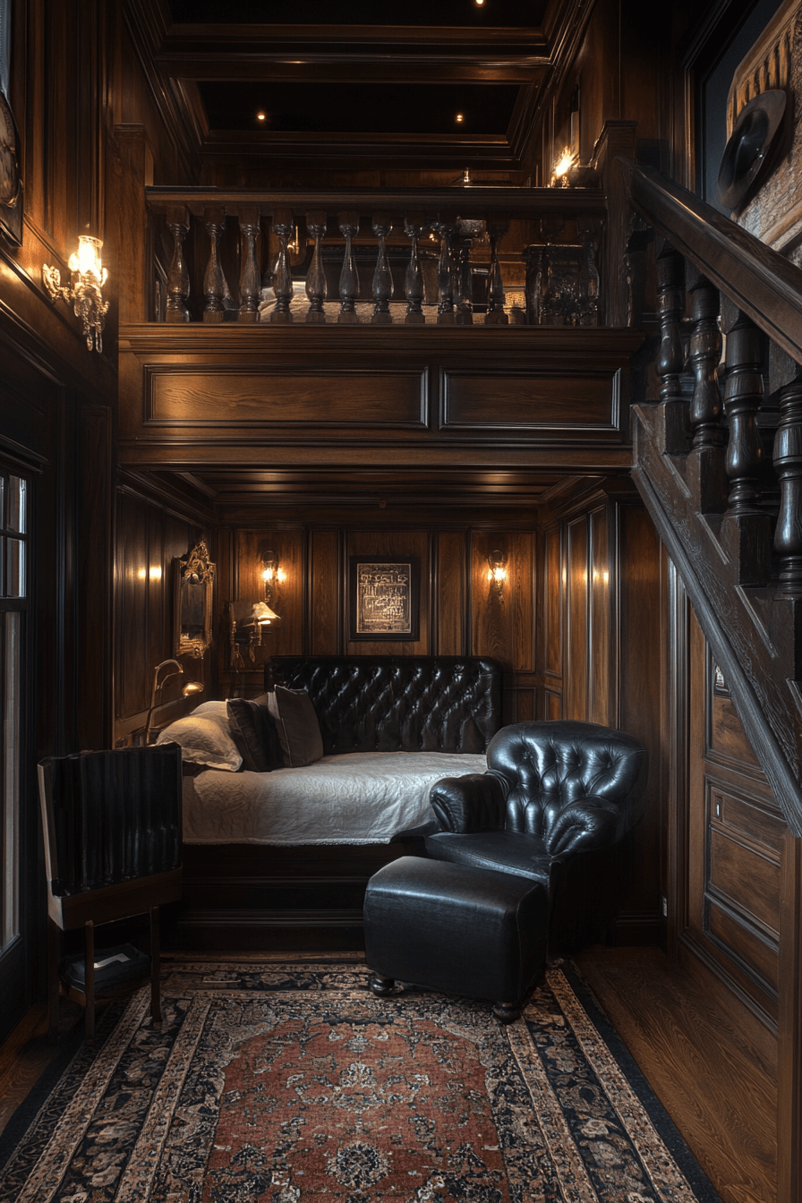 29 Moody Vintage Bedroom Ideas to Add Personality and Comfort to Your Room 12 moody vintage bedroom