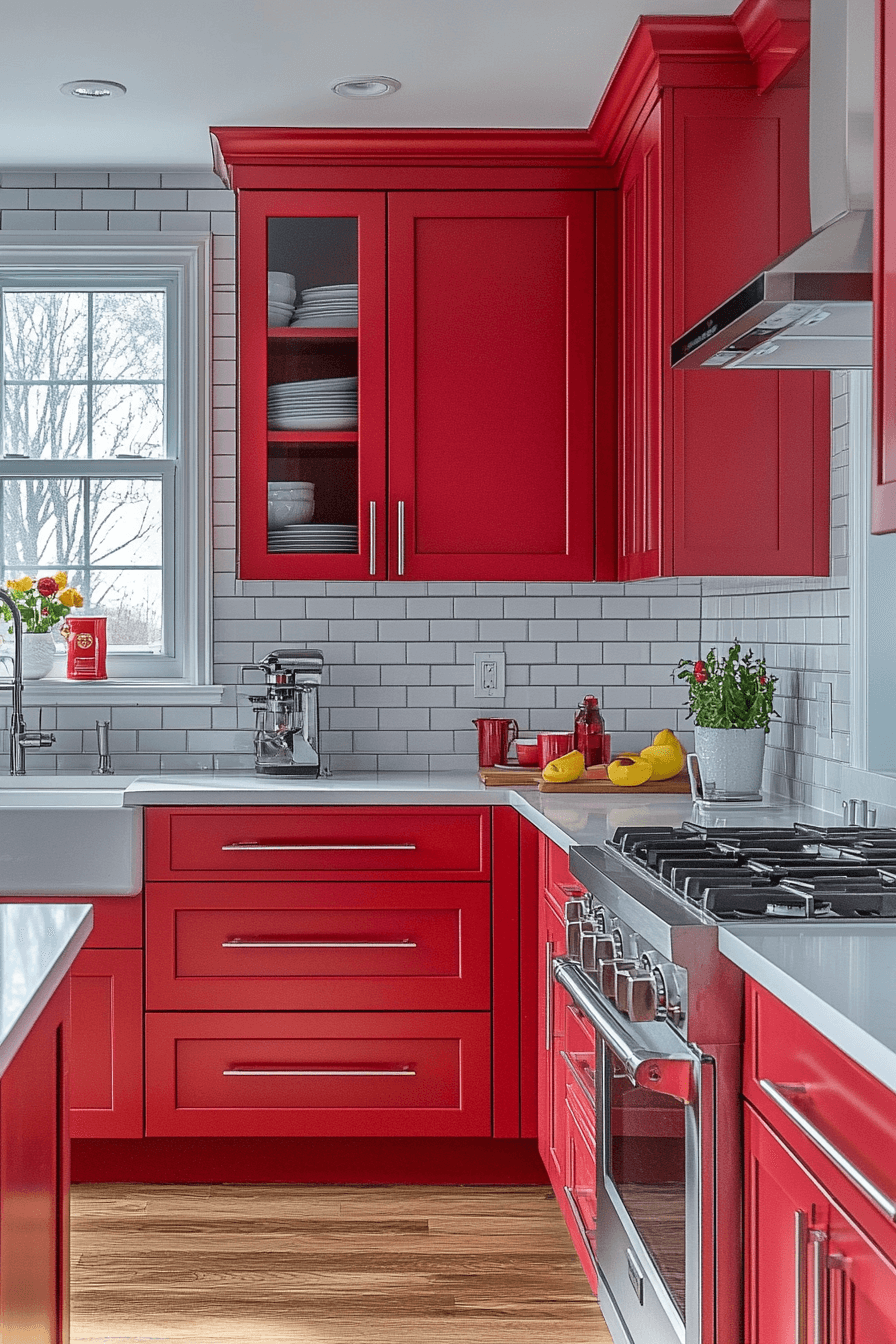 29 Cherry Kitchen Cabinets to Refresh Your Space with Classic Appeal 12 Cherry Kitchen Cabinets