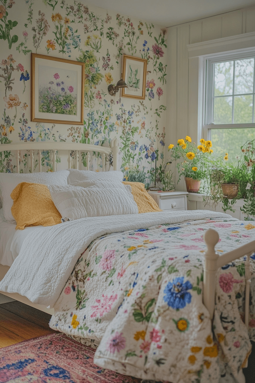 29 Botanical Bedrooms That Embrace Green Living in Style 12 botanical bedrooms