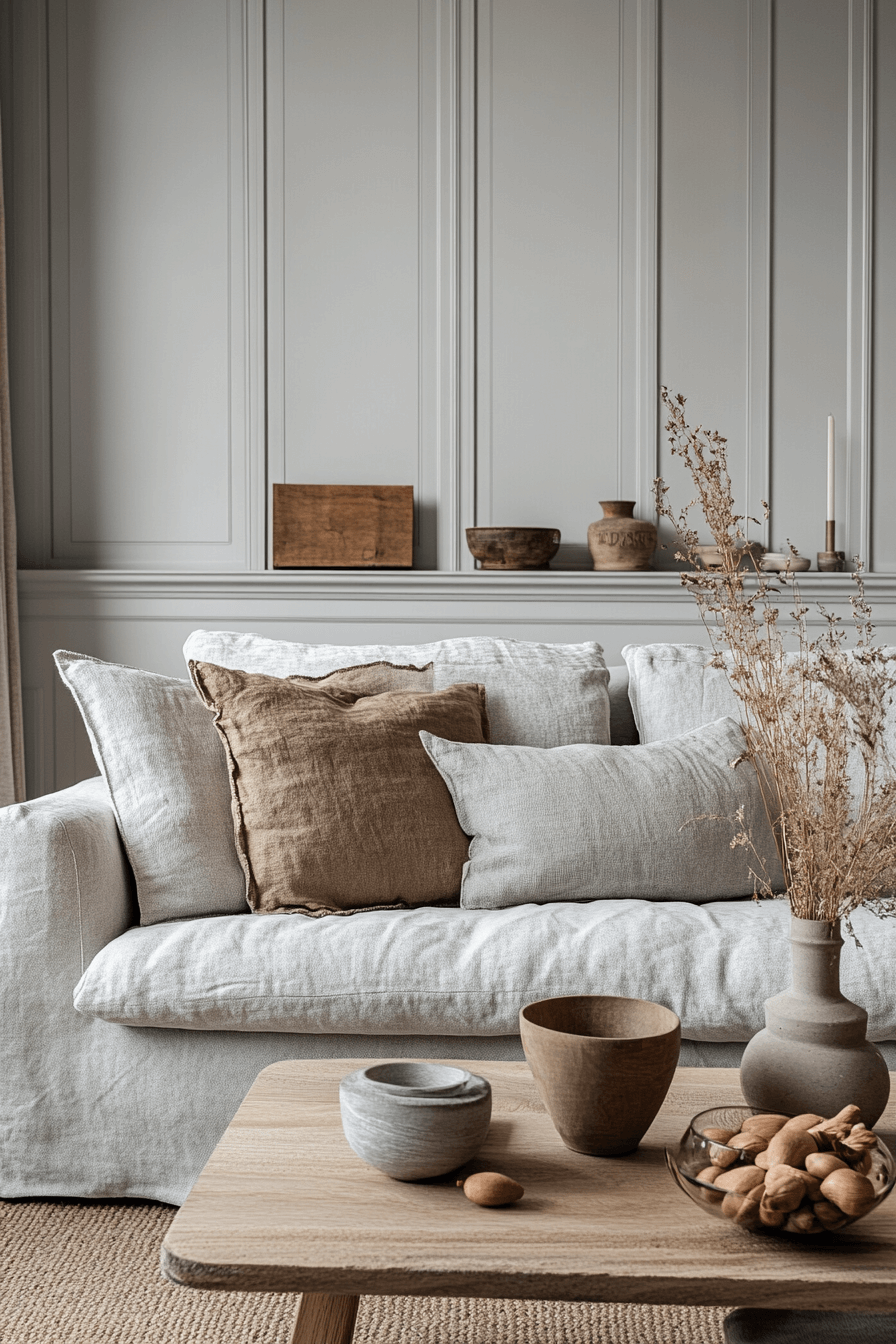 29 Gray Couch Living Room Looks That Never Go Out of Style 13 gray couch living room