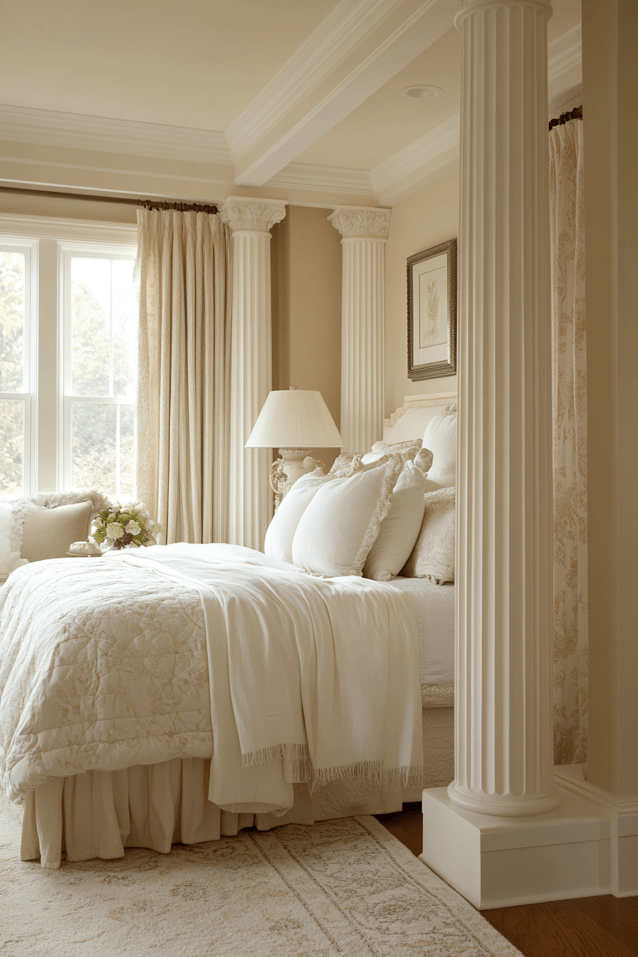 29 Neoclassical Bedroom Inspirations to Make Your Room Feel Like a Palace 13 neoclassical bedroom