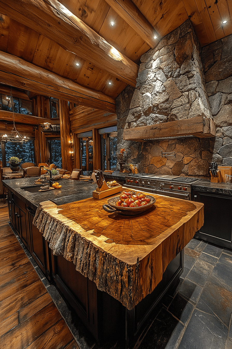 29 Cabin Kitchens That Blend Rustic Charm with Modern Style 14 cabin kitchens