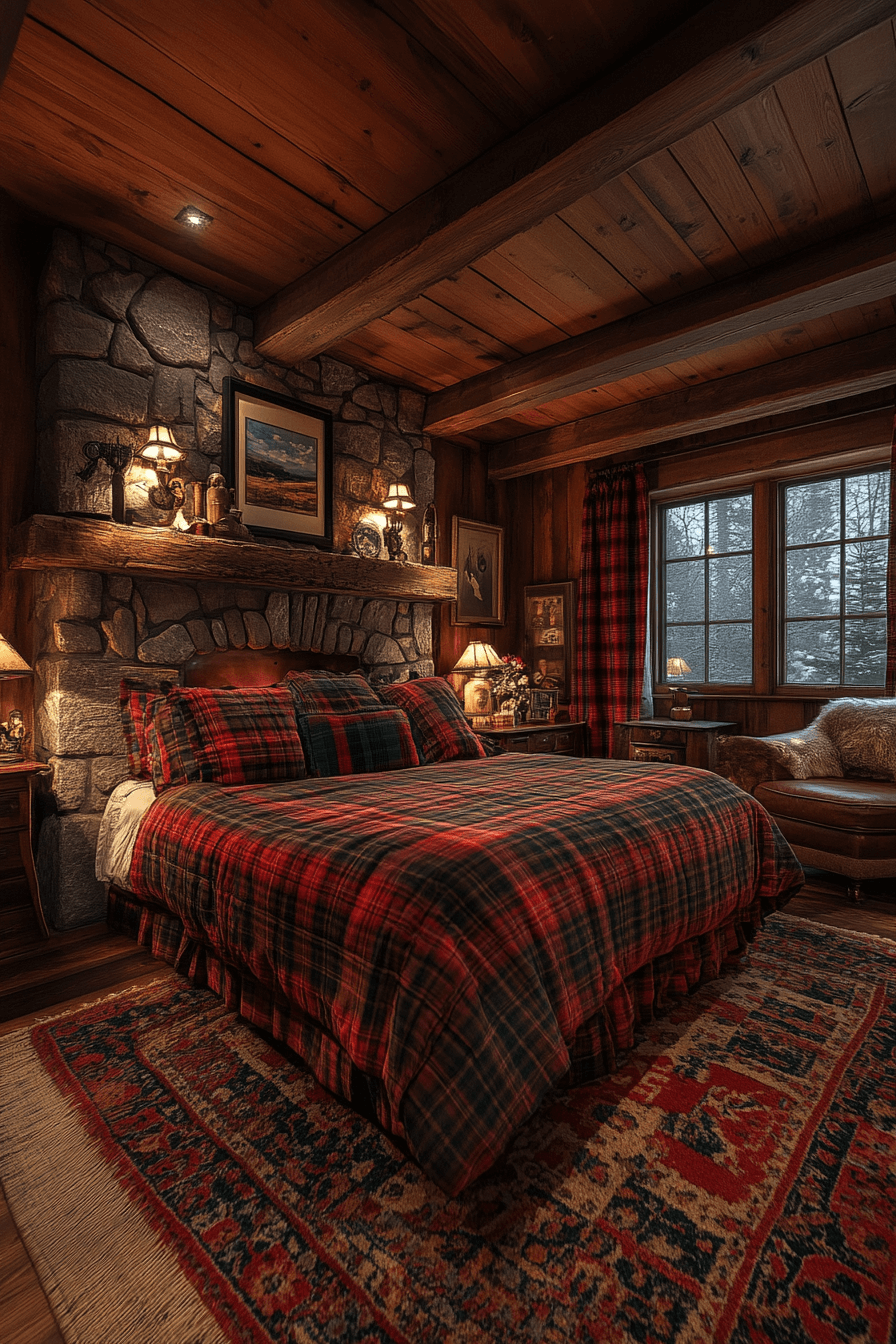 29 Old Cabin Interior Bedroom Styles Full of Nostalgic Charm 14 old cabin interior bedroom