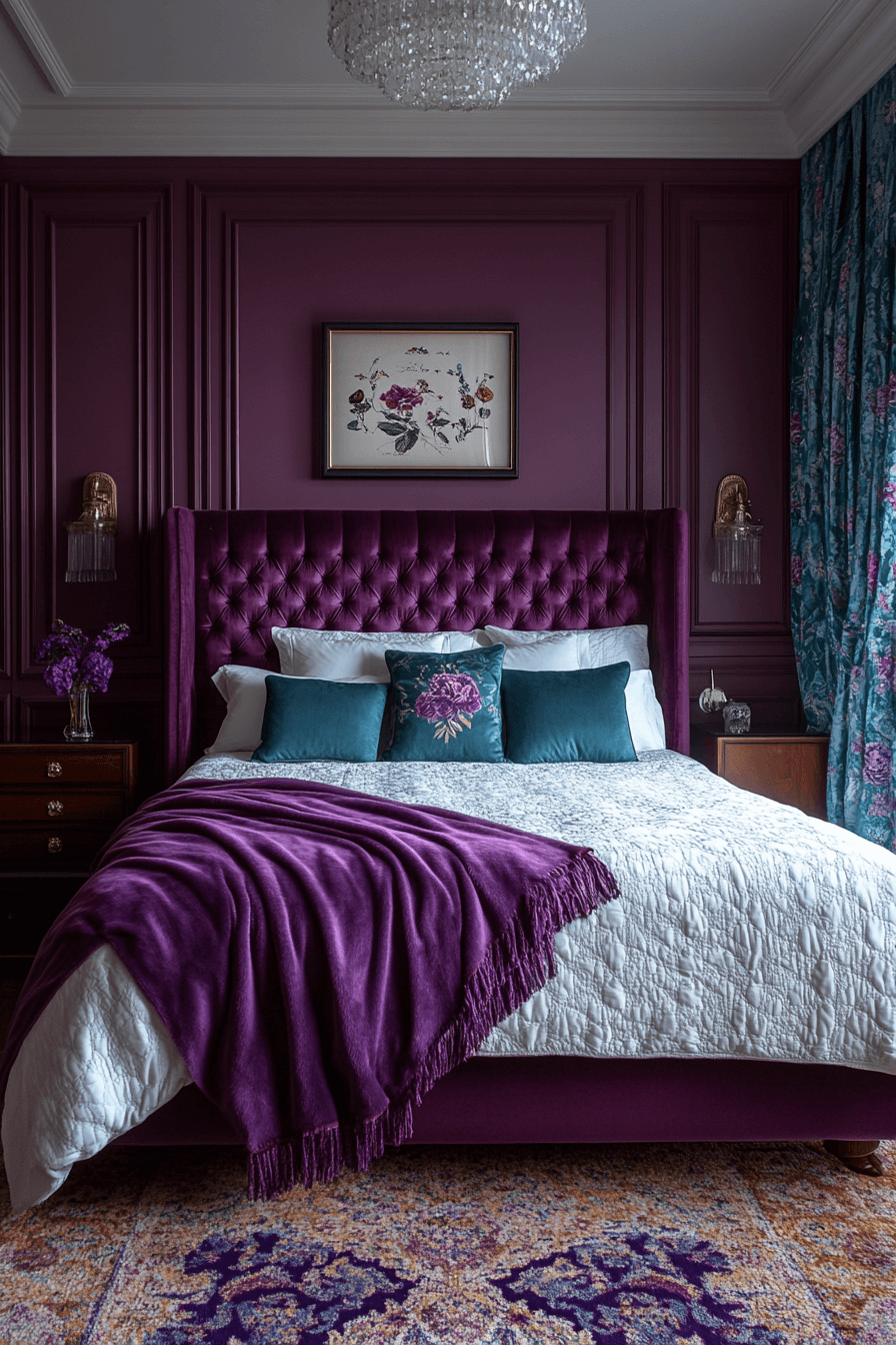 29 Moody Vintage Bedroom Ideas to Add Personality and Comfort to Your Room 14 moody vintage bedroom