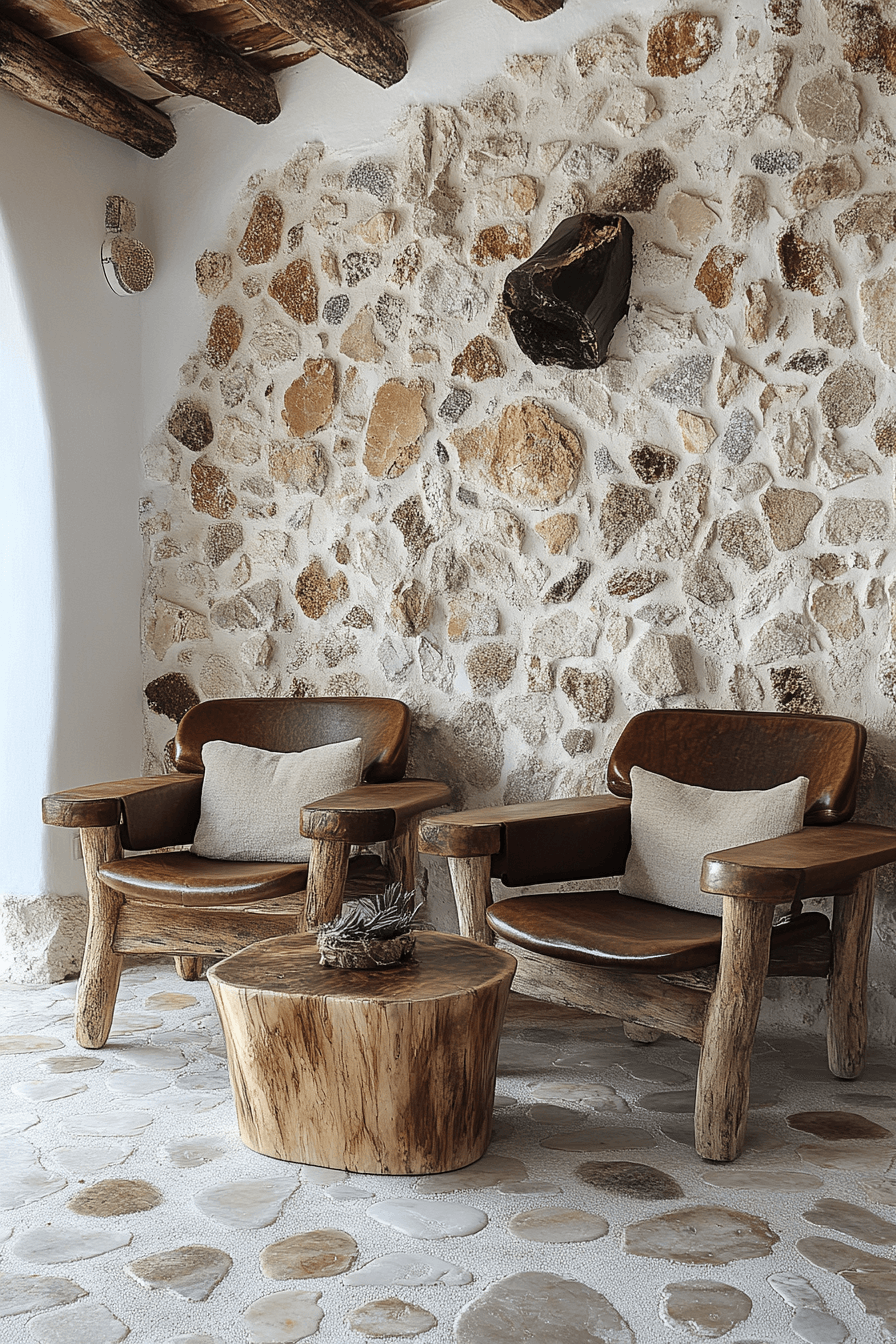 29 Stone Wall Interior Concepts That Make Your Space Stand Out 14 stone wall interior
