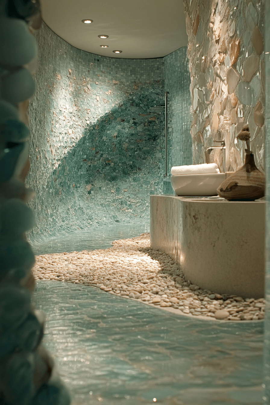 29 Tropical Bathroom Concepts That Embrace Coastal Comfort 14 tropical bathroom