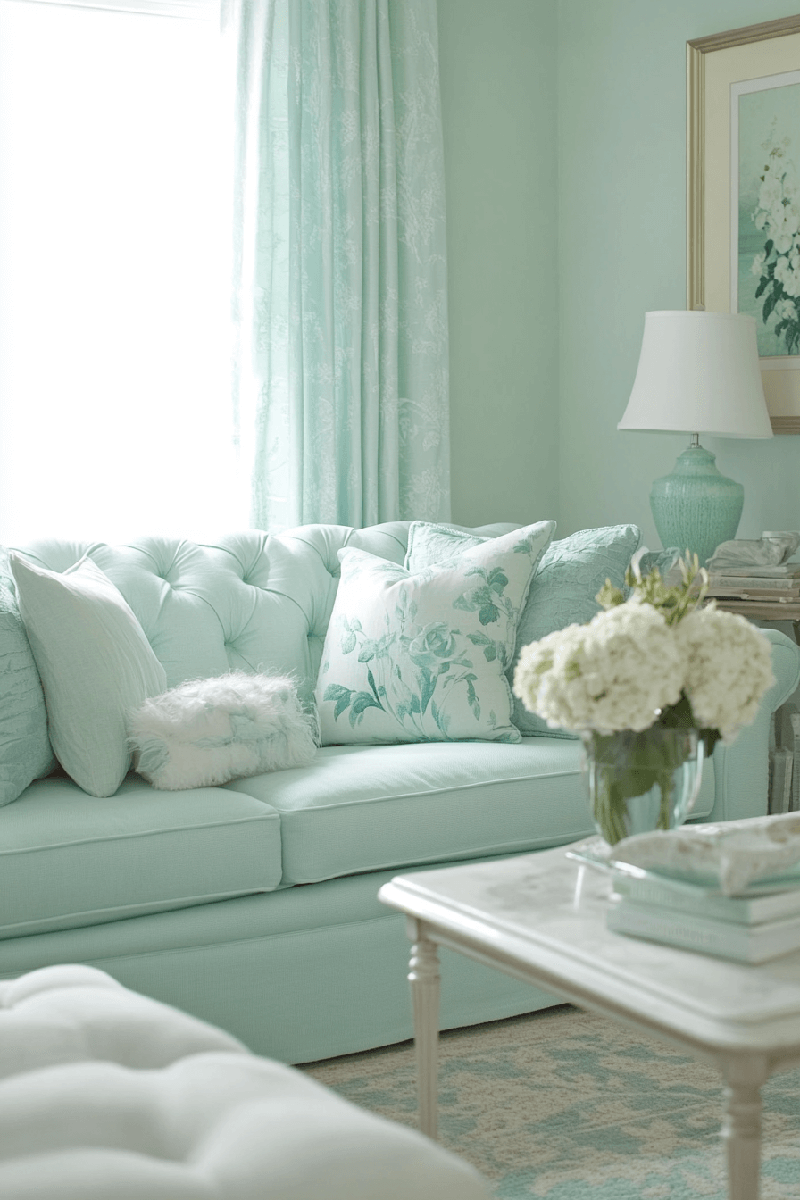 29 Green Living Room Decor Inspirations for a Fresh Modern Makeover 15 green living room decor