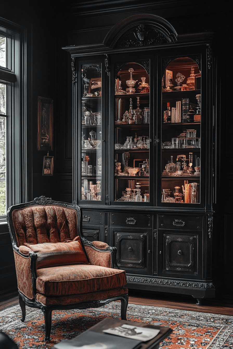 29 Moody Vintage Living Room Designs to Bring Vintage Charm into Contemporary Living 15 moody vintage living room