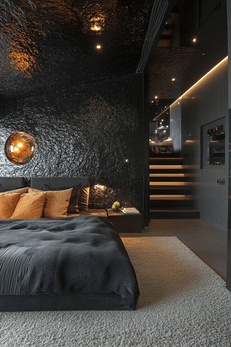 29 Stone Wall Bedroom Designs That Reflect Earthy Charm and Peace 15 Stone Wall Bedroom