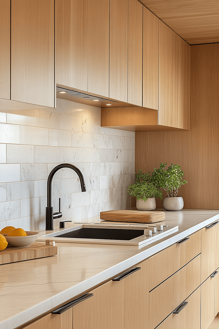 29 Maple Kitchen Cabinets That Make a Lasting Impression 15 Maple Kitchen Cabinets