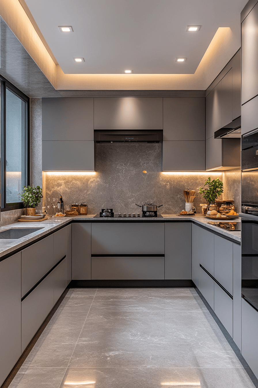 29 Light Grey Kitchen Cabinets for a Clean and Contemporary Vibe 15 light grey kitchen cabinets