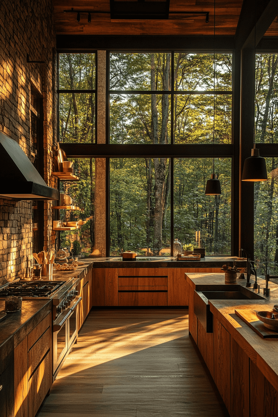 29 Cabin Kitchens That Blend Rustic Charm with Modern Style 15 cabin kitchens