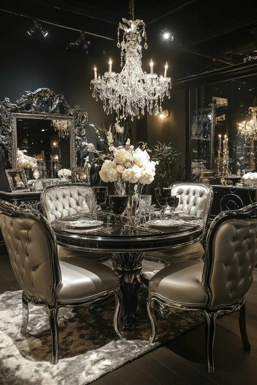 29 Moody Vintage Dining Room Aesthetics That Celebrate Classic Comfort 15 moody vintage dining room