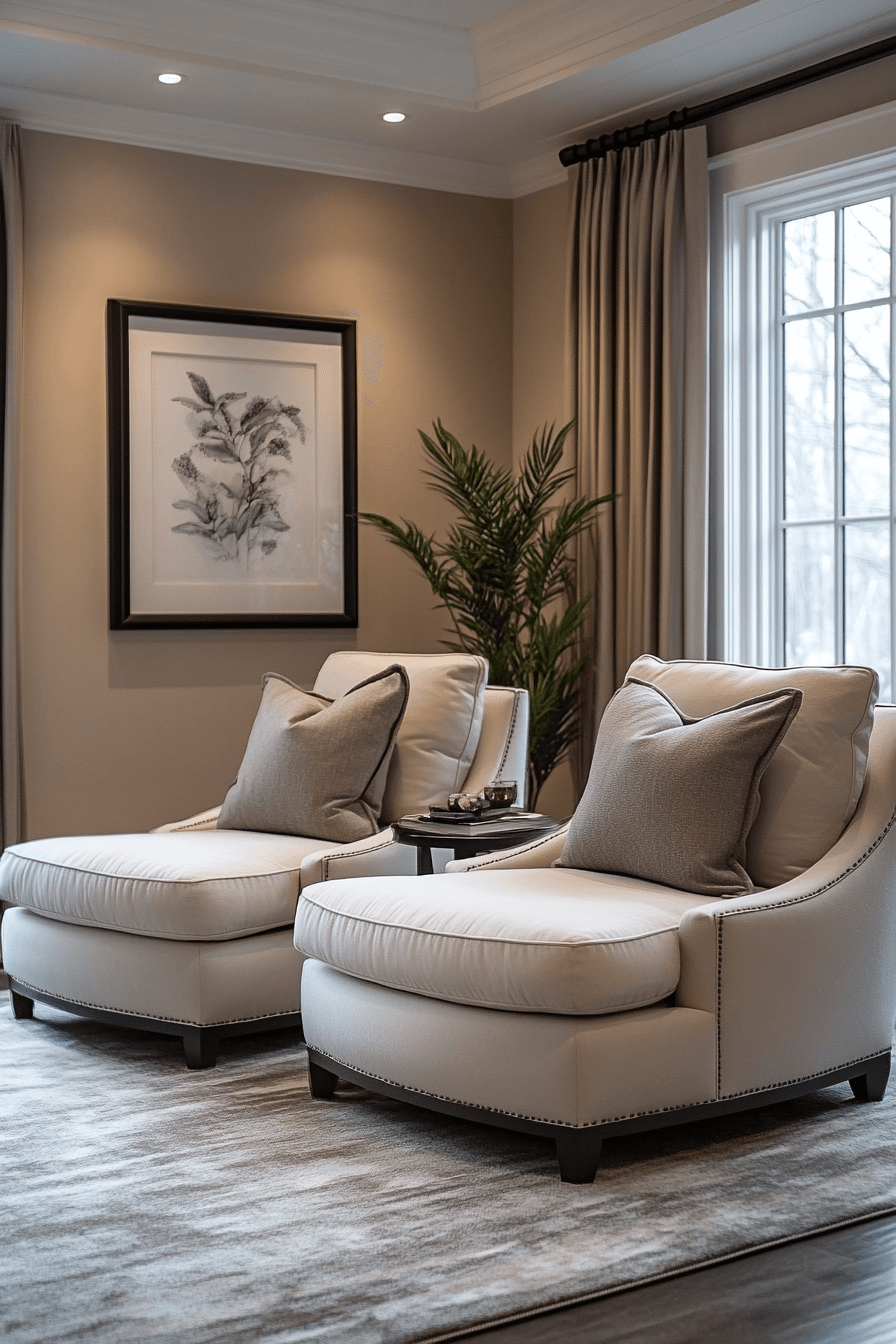 29 Moody Neutral Living Room Inspirations for a Perfectly Balanced Living Area 15 moody neutral living room