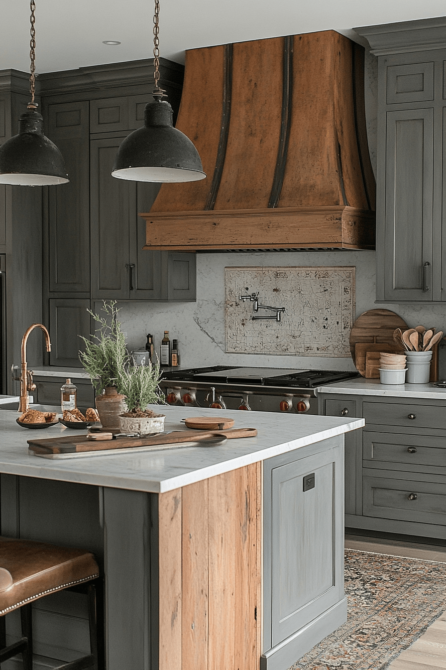 29 Modern Vintage Kitchen Concepts That Feel Both Fresh and Nostalgic 16 modern vintage kitchen