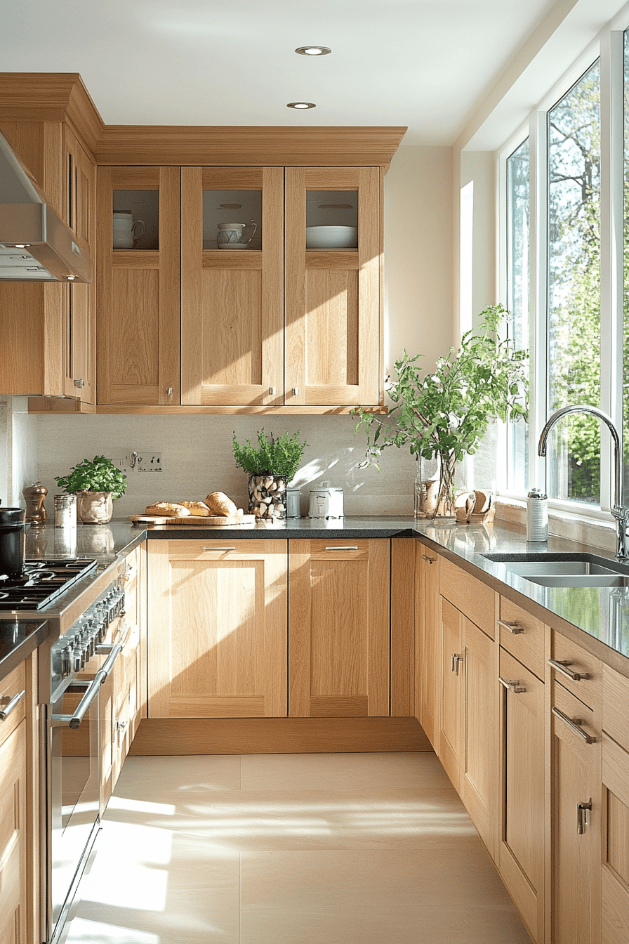 29 Maple Kitchen Cabinets That Make a Lasting Impression 16 Maple Kitchen Cabinets
