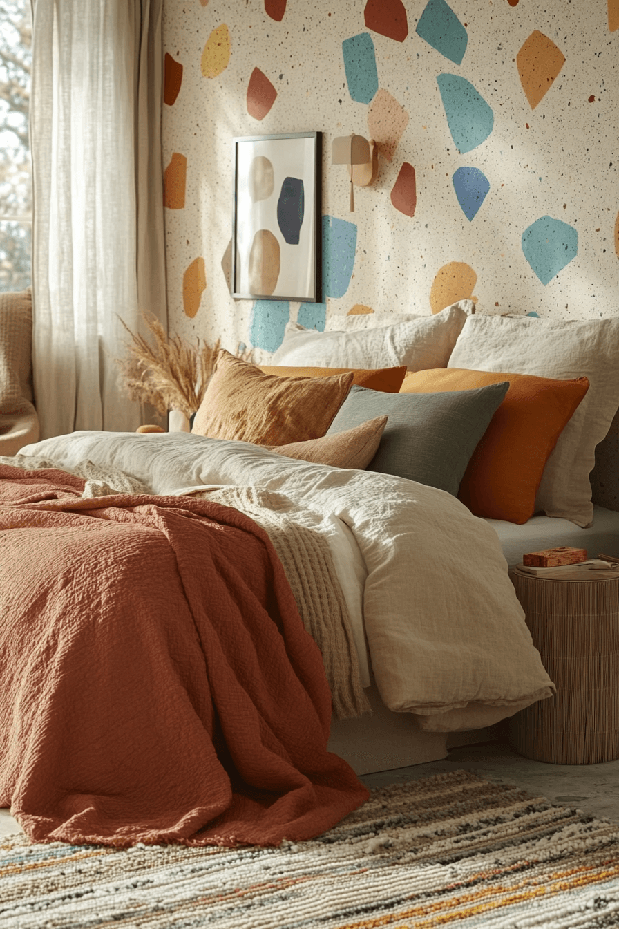 29 Stone Wall Bedroom Designs That Reflect Earthy Charm and Peace 16 Stone Wall Bedroom