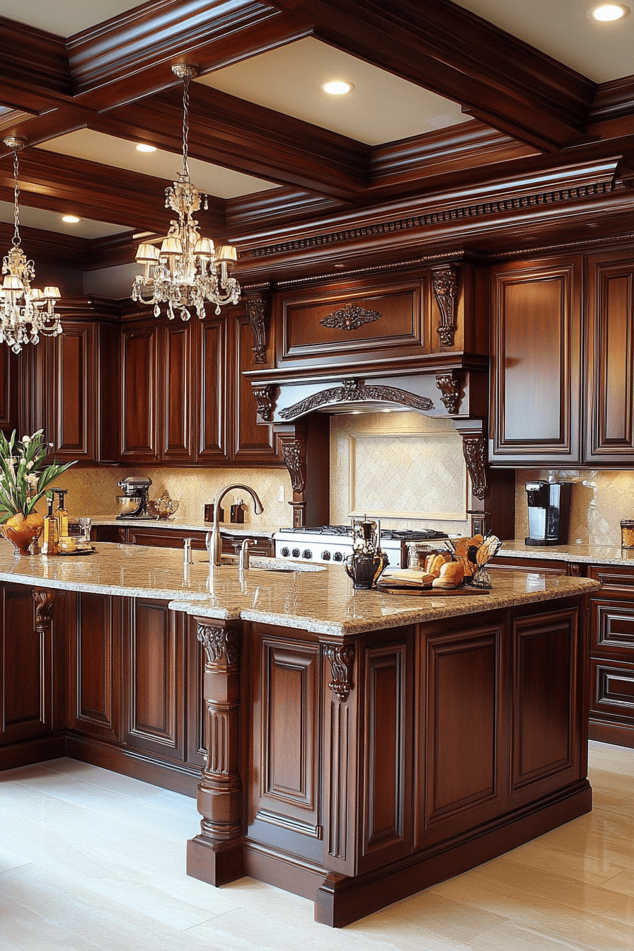29 Cherry Kitchen Cabinets to Refresh Your Space with Classic Appeal 16 Cherry Kitchen Cabinets